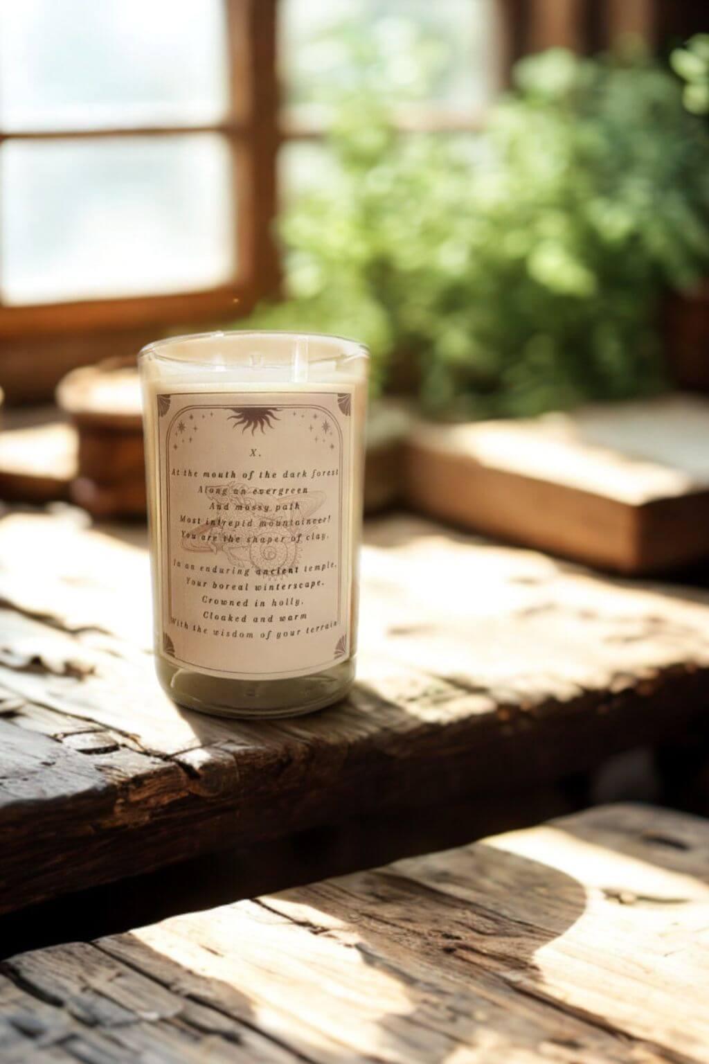 Capricorn Zodiac Candle | for the Steadfast Soul