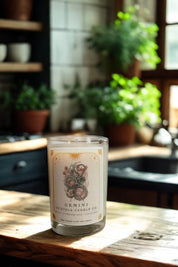 Gemini Zodiac Candle | for the Curious Heart + Quicksilver Mind