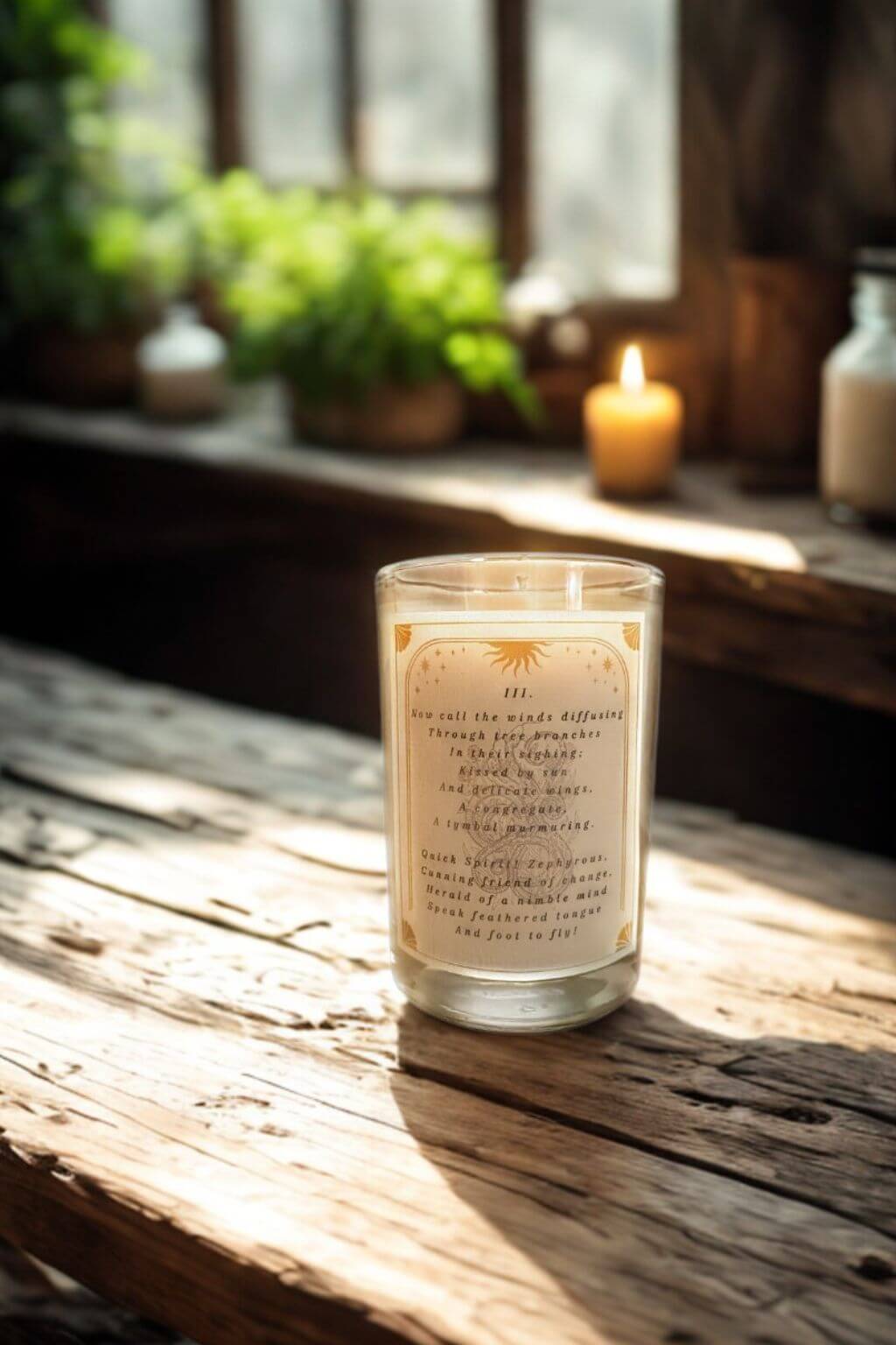 Gemini Zodiac Candle | for the Curious Heart + Quicksilver Mind