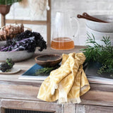 Ribbed Glass Pitcher