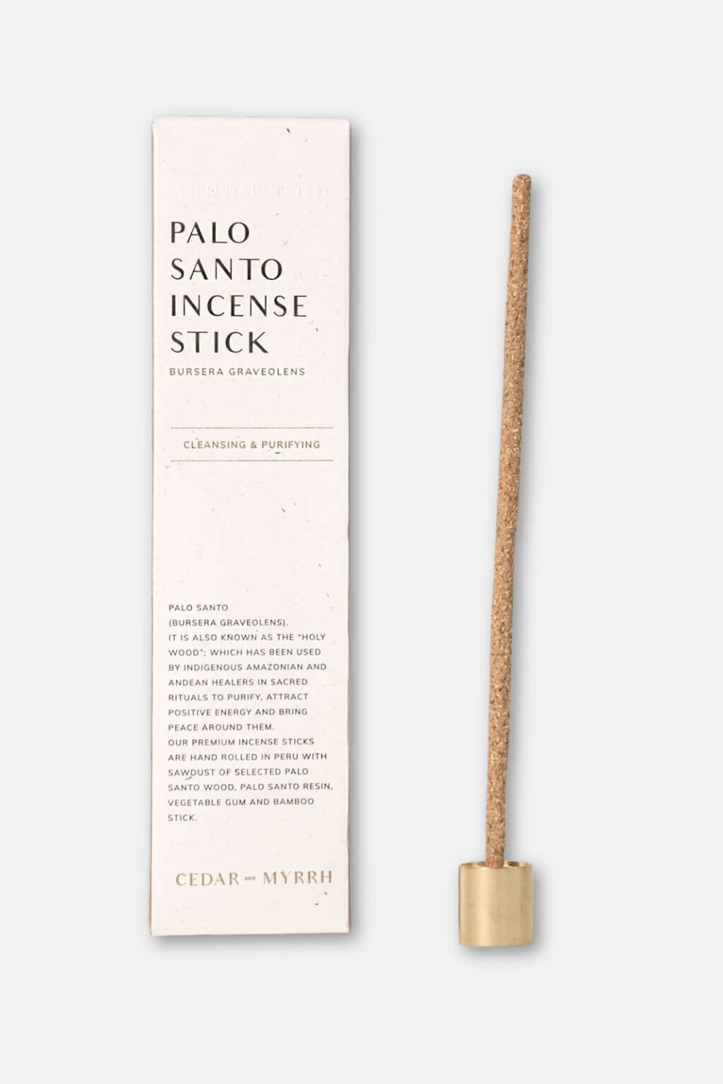 Palo Santo Incense Sticks | Wild Harvested + Hand Rolled