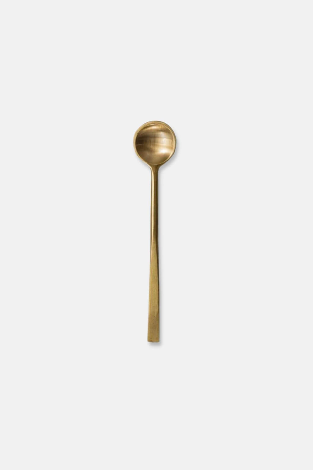 Petite Brass Finish Spoon