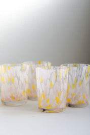 Sakura Handblown Glass Tumblers - Set of 4