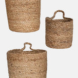 Braided Jute Nesting Baskets, Set of 3