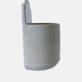 French Dry Goods Hanging Stoneware Salt Keeper