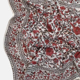 Lana Wool Bandana | Winter's Romantic Dream