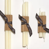 Everyday Beeswax Cream 12" Taper Candles