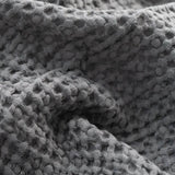 Dark Grey Honeycomb Waffle Hand Towel