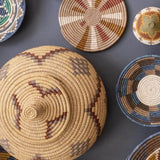 Abound Artisan Lidded Basket  | Fair Trade + Handwoven