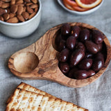 Natural Olive Wood Handcrafted Olive Dish