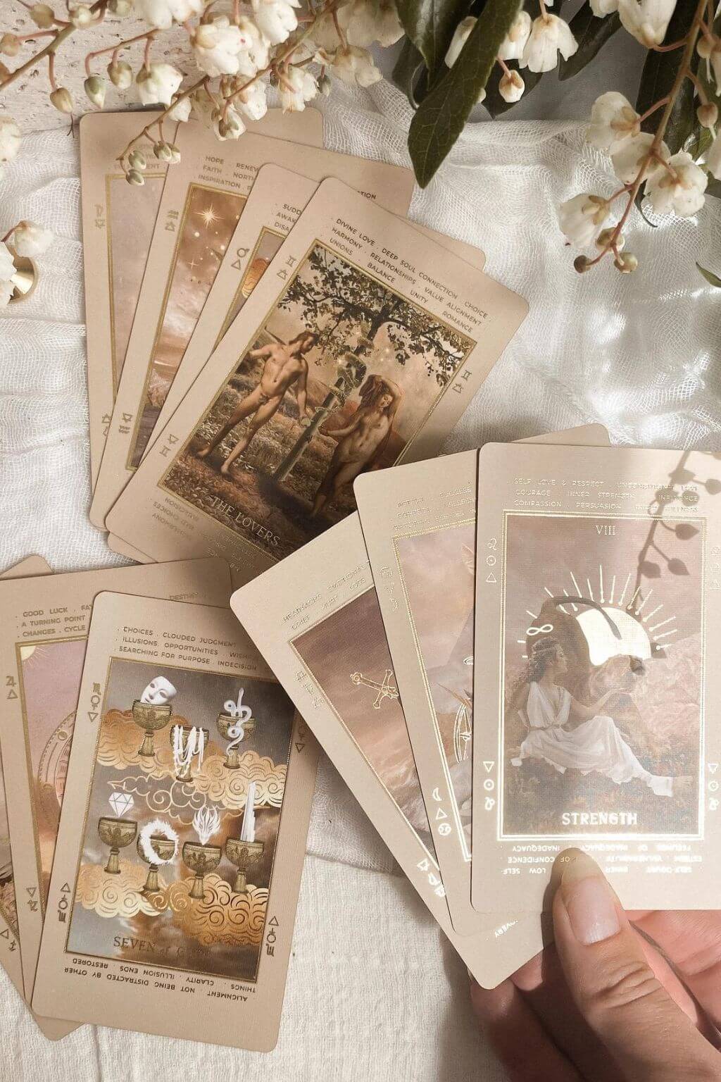 Lucid Dreams™ Beginners Tarot Deck With Keywords, Edition IV