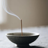 Zen Incense Chalice, Cloud Finish