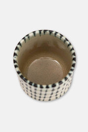Mino Ware Handmade Striped Japanese Tea Cup