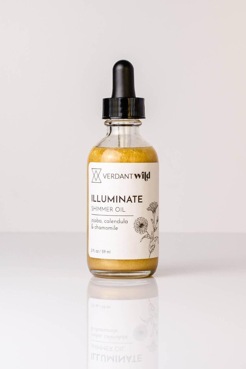 ILLUMINATE Shimmer Oil | Jojoba, Calendula + Chamomile