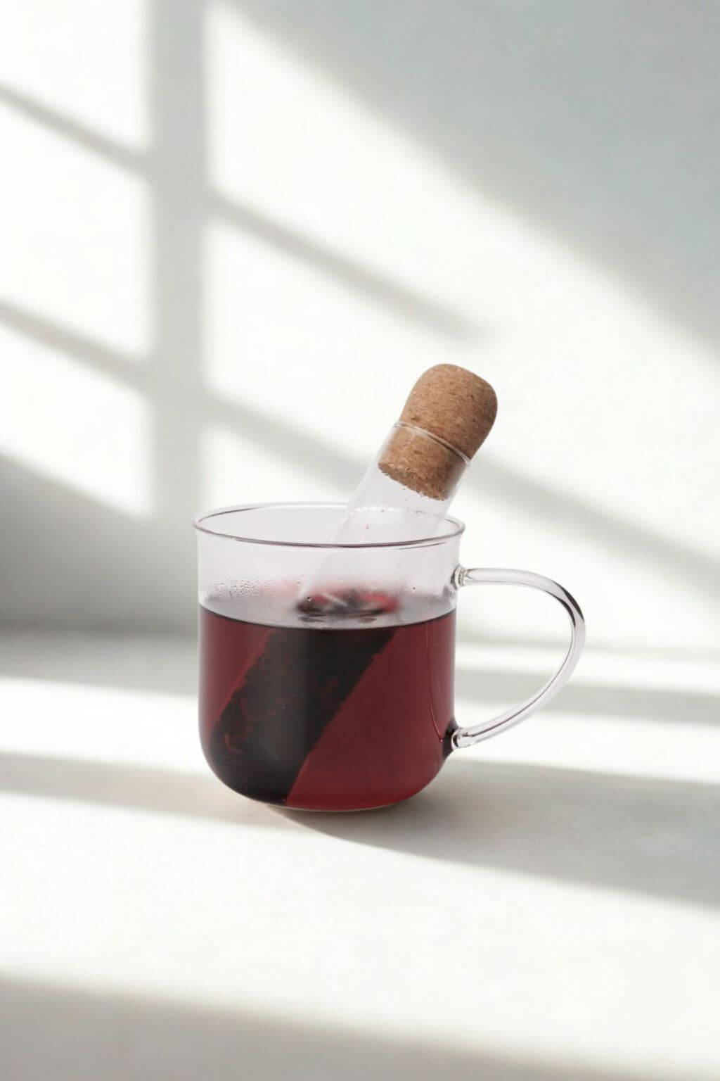 Infusion™ Glass Tea Brewing Tube w/ Cork