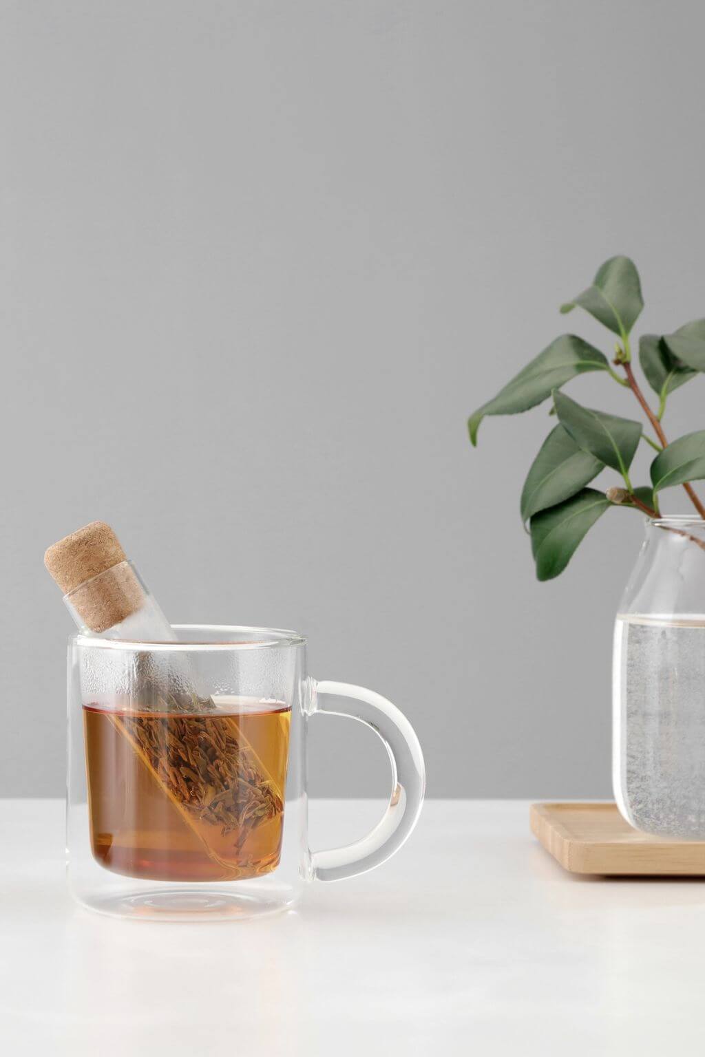 Infusion™ Glass Tea Brewing Tube w/ Cork