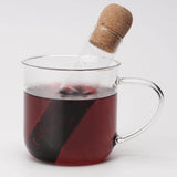 Tea Infuser Tube | Glass + Cork