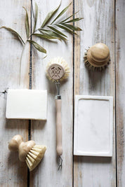 French Beech Wood Handled Dish Brush Andree Jardin