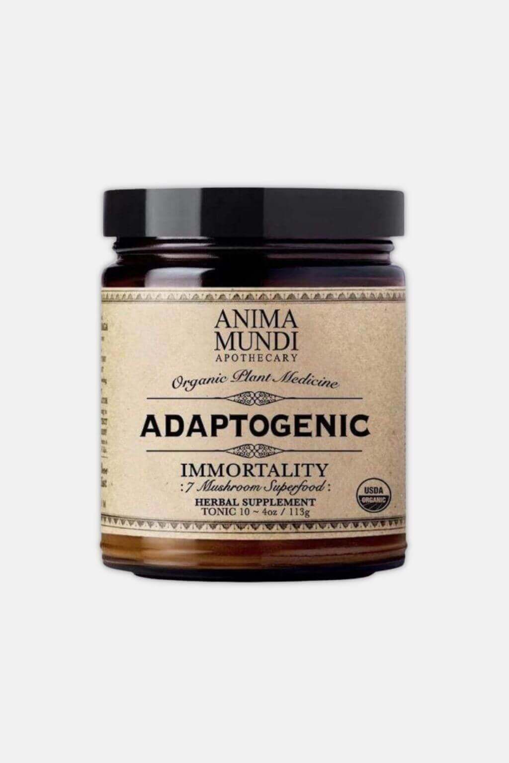 Adaptogenic Powder | 7 Mushrooms + Heirloom Cacao Superfood Anima Mundi Apothecary