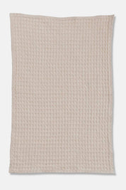 Stonewashed Cotton Waffle Weave Tea Towel