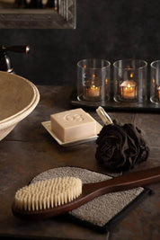 Beechwood + Natural Bristle Exfoliating Body Brush