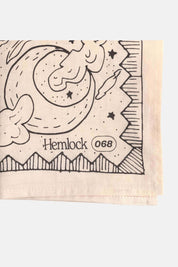 Ivory Desert Bandana | Cactus + Mountains