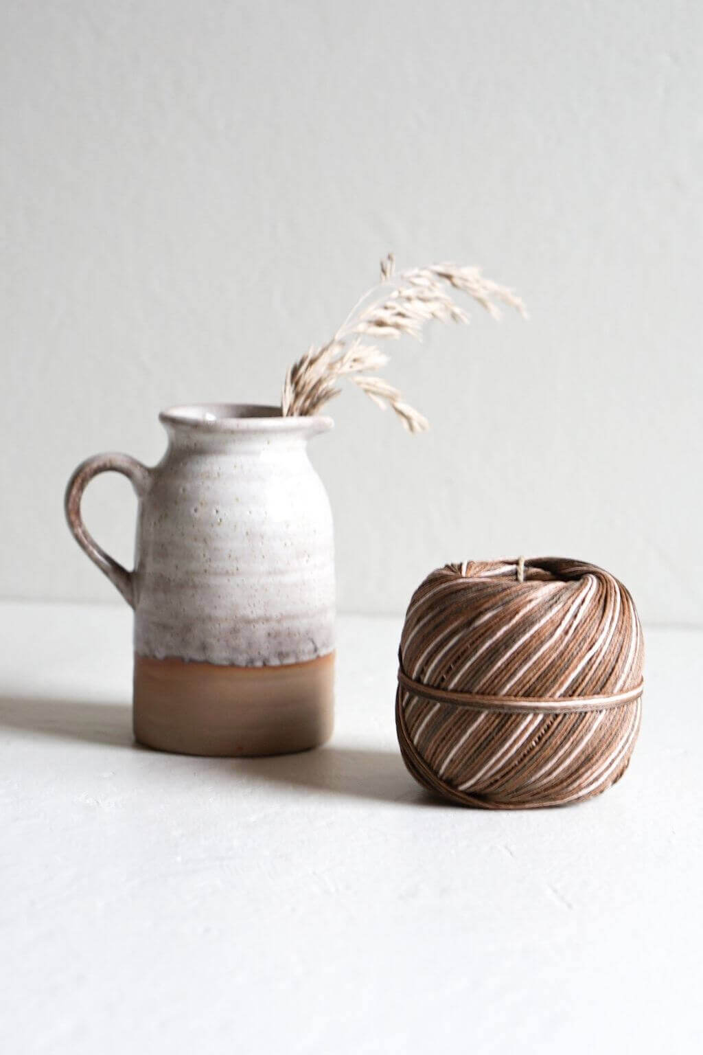 Earthy Variegated Hemp Cord Ball Hemptique