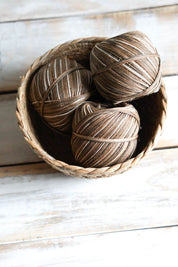 Earthy Variegated Hemp Cord Ball Hemptique