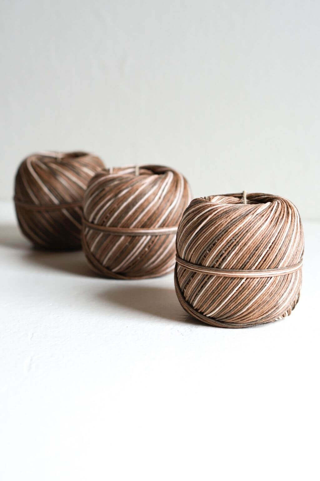 Earthy Variegated Hemp Cord Ball Hemptique