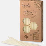 White Beeswax 6" Skinny Celebration Taper Candles, Box of 50