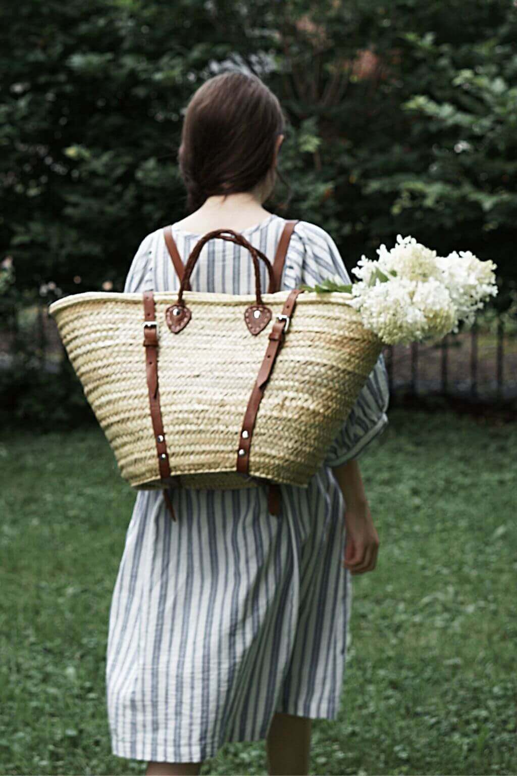 French Market Backpack Basket – Homesong Market