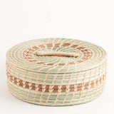 Tortilla Pine Needle Basket | Fair Trade + Handwoven