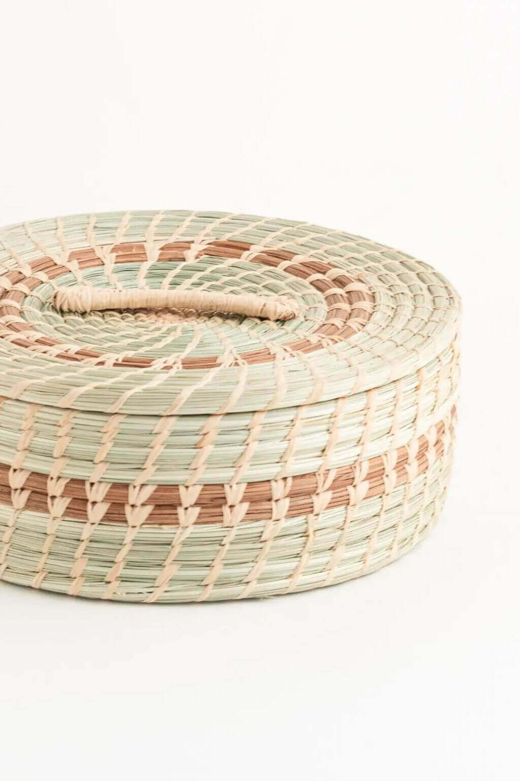 Tortilla Pajón + Pine Basket | Fair Trade + Handwoven