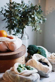 Organic Cotton Produce Bulk Bags 3pc Set