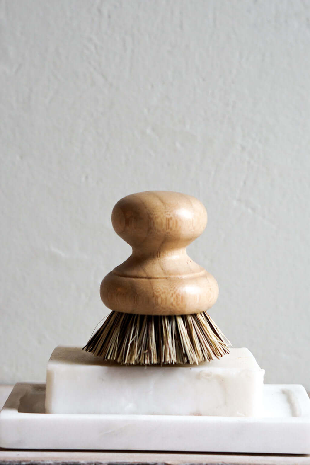 Sustainable Bamboo + Natural Fiber Pot Brush