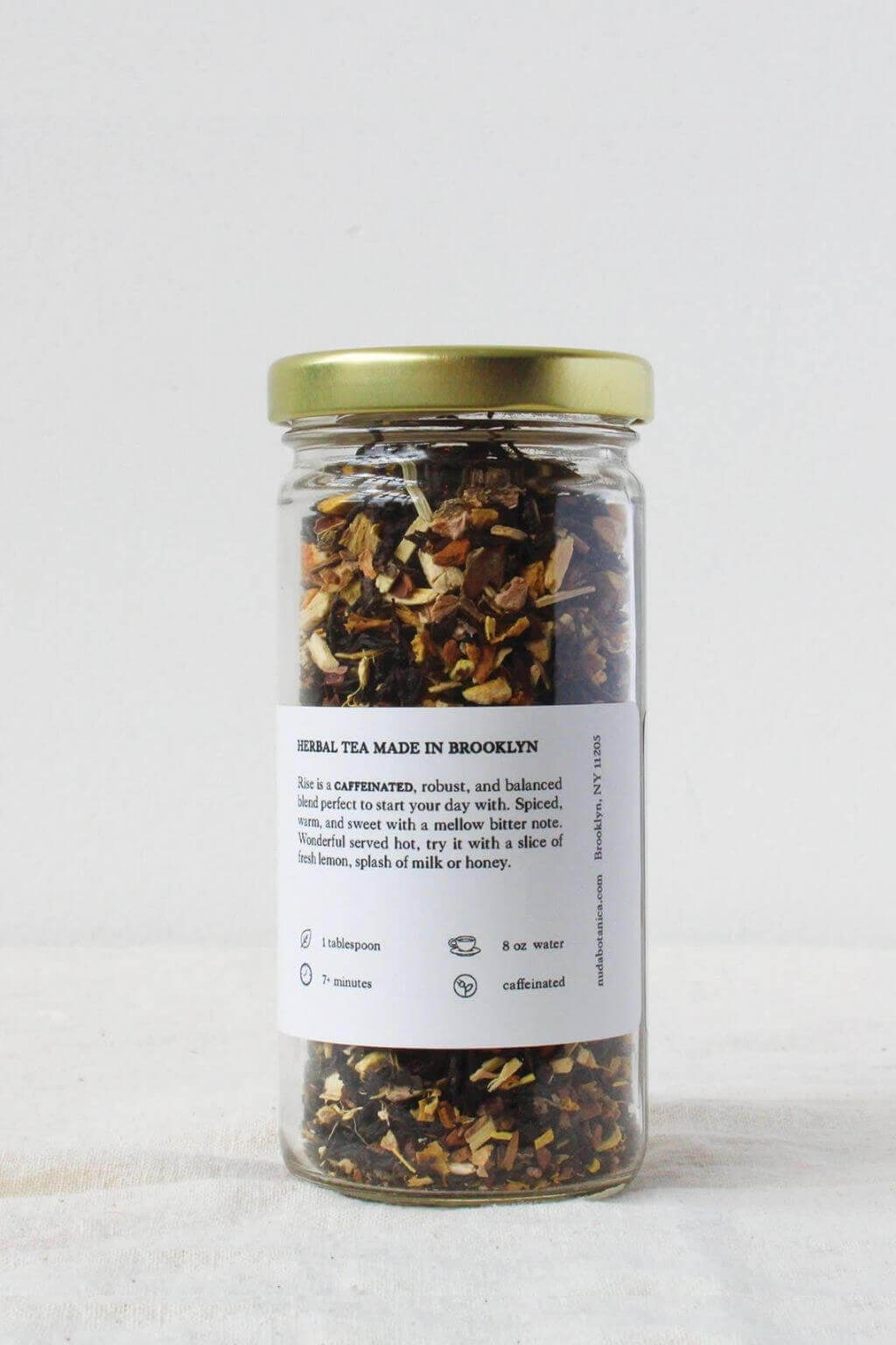 Rise Premium Organic Tea Nuda Botanica