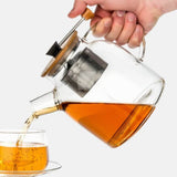 Borosilicate Glass Teapot Infuser Kettle