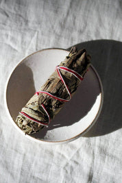 White Onyx Incense Smudge Dish