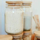 Bamboo Lid for Mason Jar | Wide Mouth