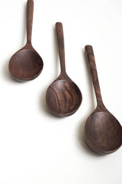 Large Walnut Handcrafted Wooden Spoon