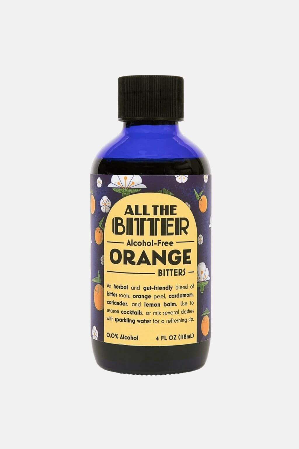 Orange Bitters 4 oz | Alcohol-Free