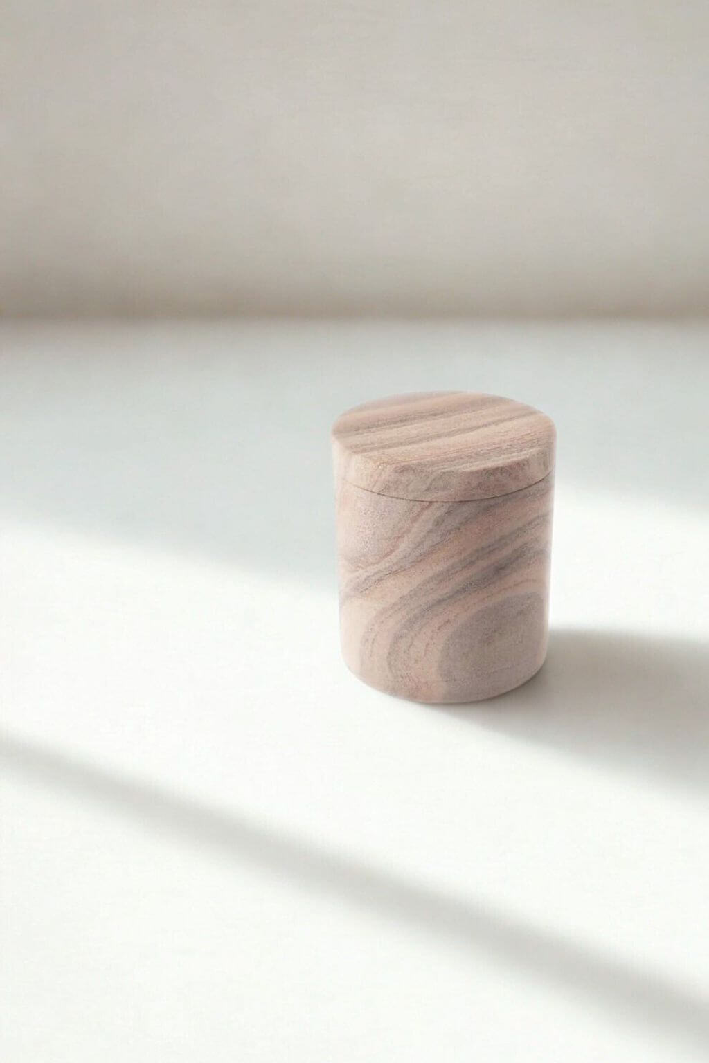 Rainbow Sandstone Jar with Cover