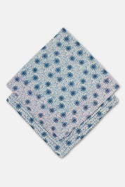 Maris Kantha Stitch Bandana | Indigo Blossoms