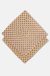 Nomi Kantha Stitch Bandana | Tiny Chilis on Desert Sand