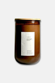 Cypress Soy Candle | 100% Recycled Amber Glass Vessel