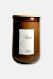 Santal Soy Candle | 100% Recycled Amber Glass Vessel