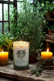 Aries Zodiac Candle | for the Fierce and Fearless Flame