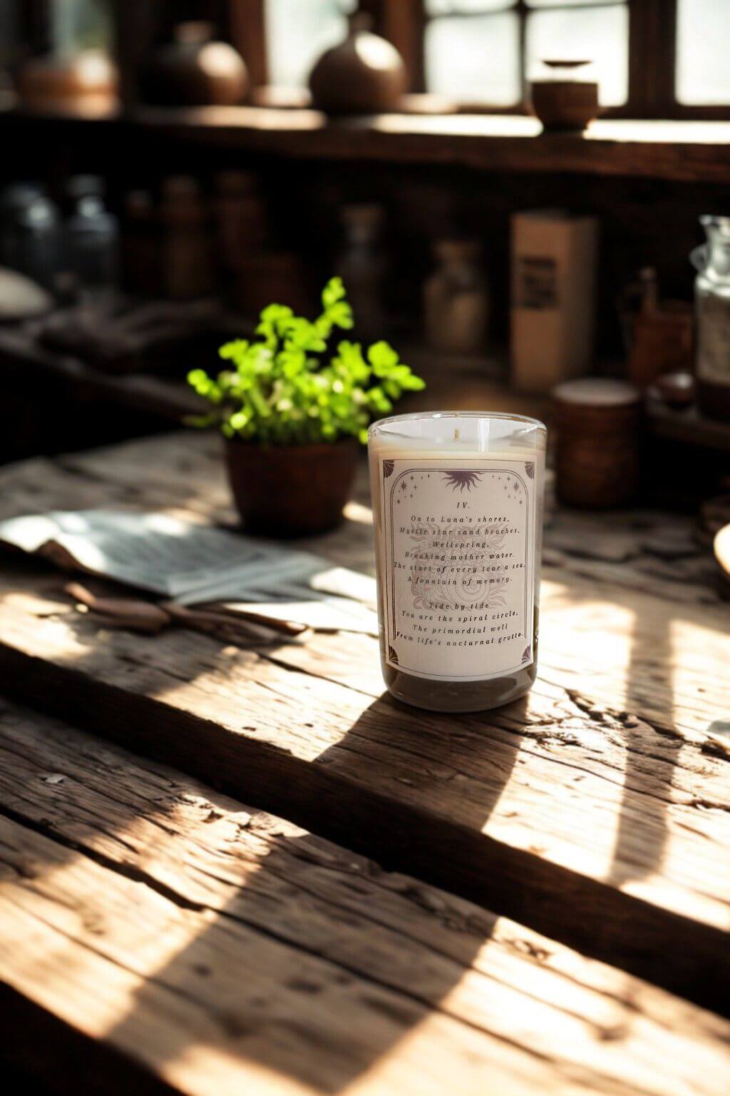 Cancer Zodiac Candle | for the Nurturer