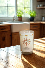 Leo Zodiac Candle | for the Golden Soul + Radiant Heart