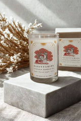 Sagittarius Zodiac Candle | for the Wanderer and the Wild-Hearted